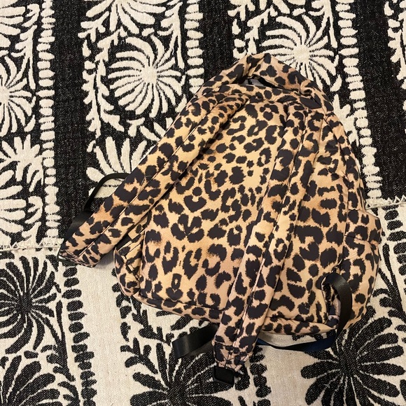 Leopard Print Women's Mini Backpack - Picture 2 of 7